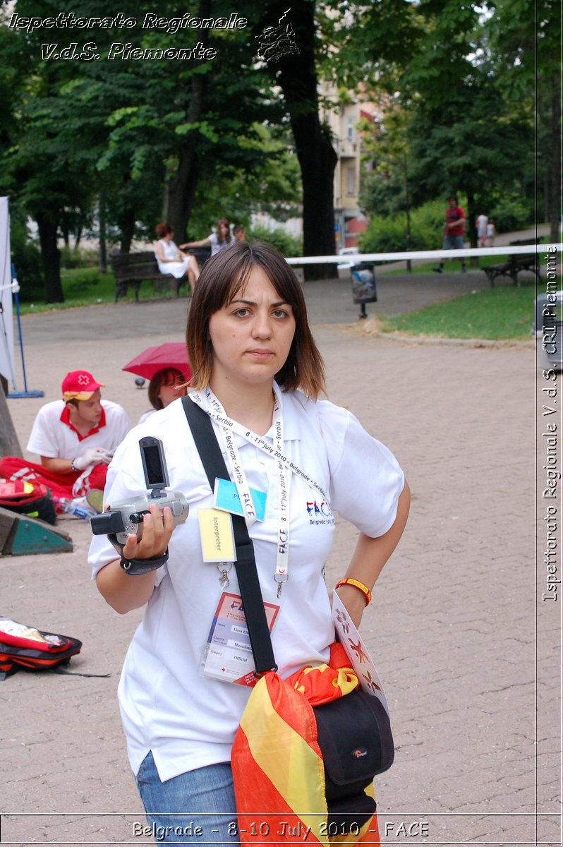 FACE 2010 - First Aid Convention in Europe 8-11 July 2010 Belgrade -  Croce Rossa Italiana - Ispettorato Regionale Volontari del Soccorso Piemonte