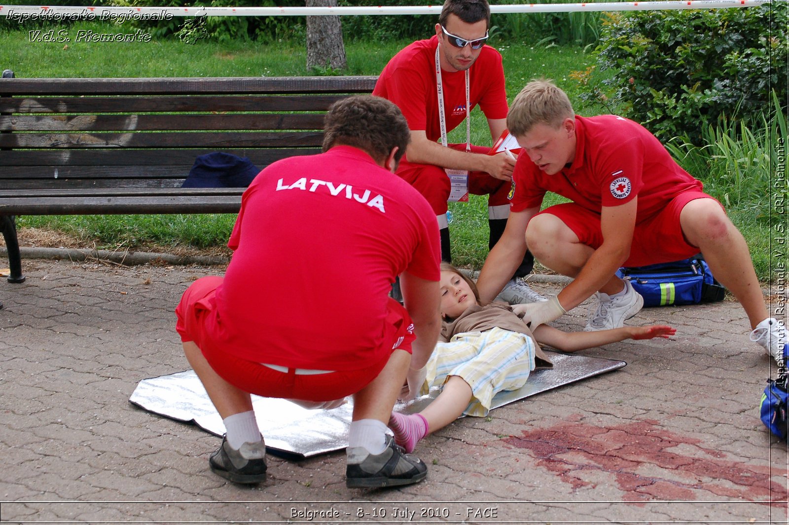 FACE 2010 - First Aid Convention in Europe 8-11 July 2010 Belgrade -  Croce Rossa Italiana - Ispettorato Regionale Volontari del Soccorso Piemonte