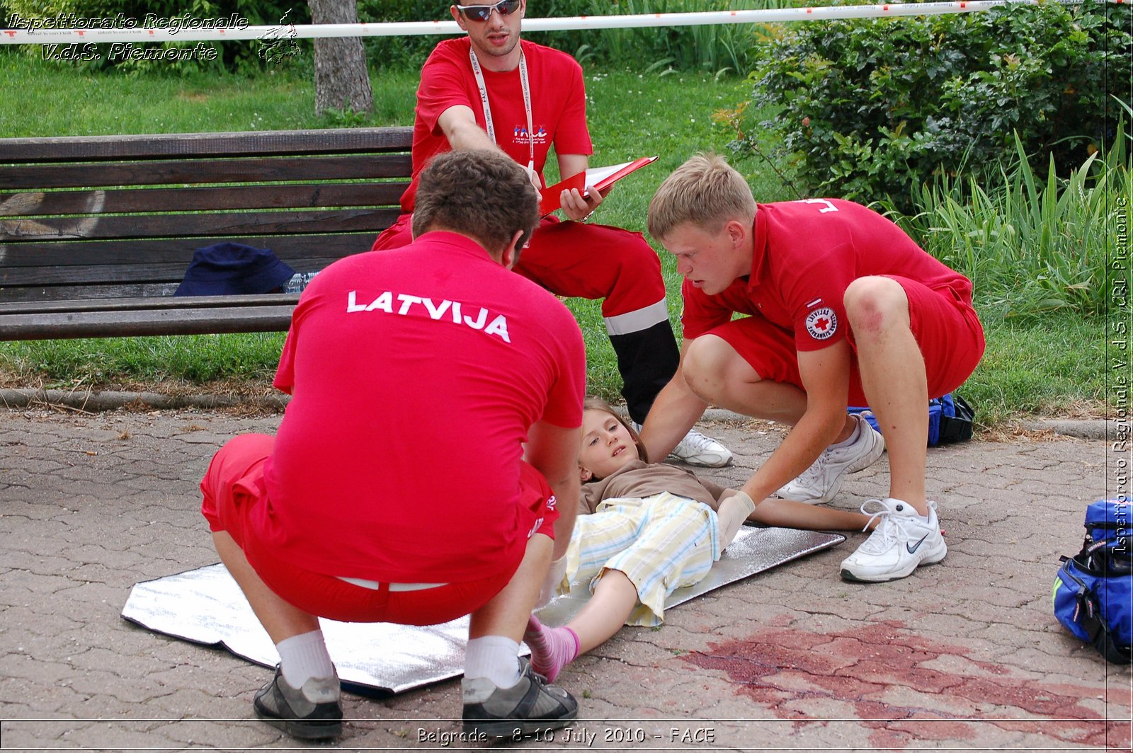 FACE 2010 - First Aid Convention in Europe 8-11 July 2010 Belgrade -  Croce Rossa Italiana - Ispettorato Regionale Volontari del Soccorso Piemonte