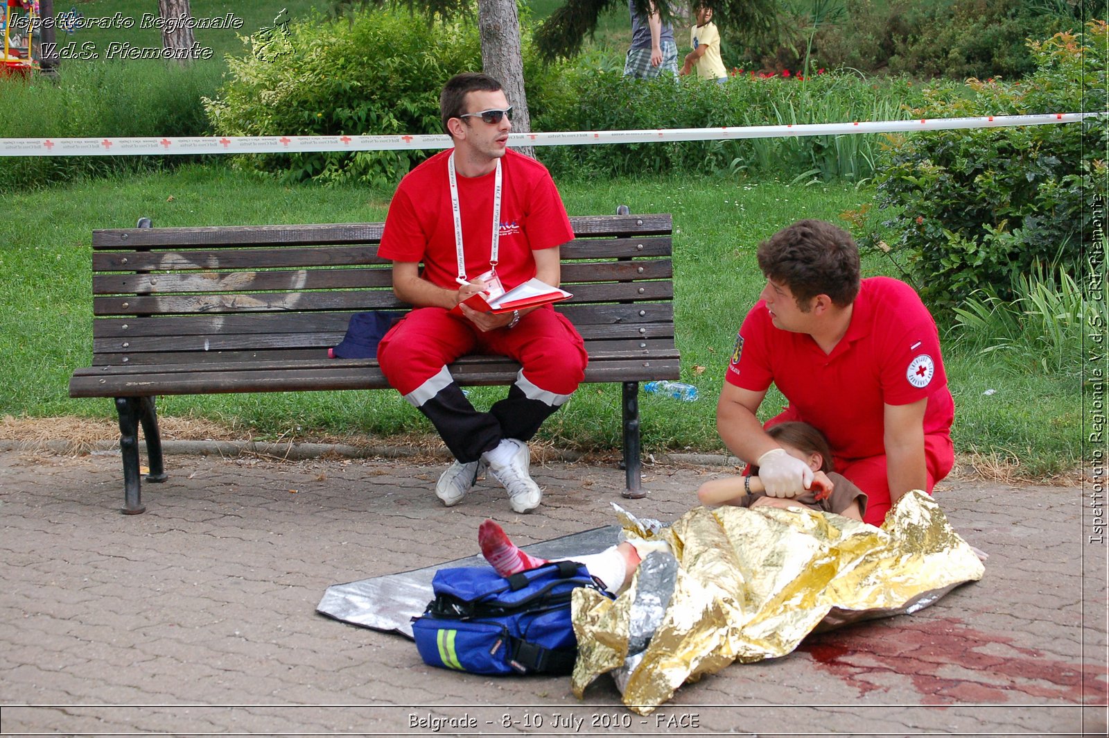 FACE 2010 - First Aid Convention in Europe 8-11 July 2010 Belgrade -  Croce Rossa Italiana - Ispettorato Regionale Volontari del Soccorso Piemonte