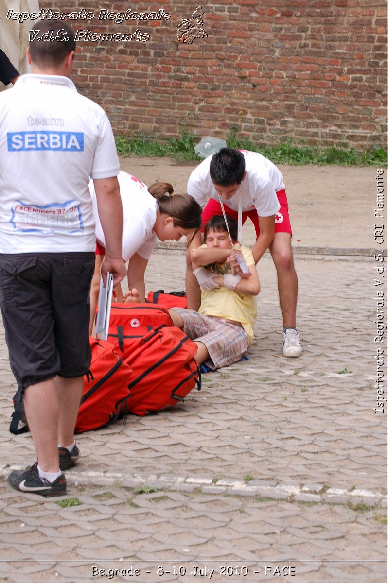 FACE 2010 - First Aid Convention in Europe 8-11 July 2010 Belgrade -  Croce Rossa Italiana - Ispettorato Regionale Volontari del Soccorso Piemonte