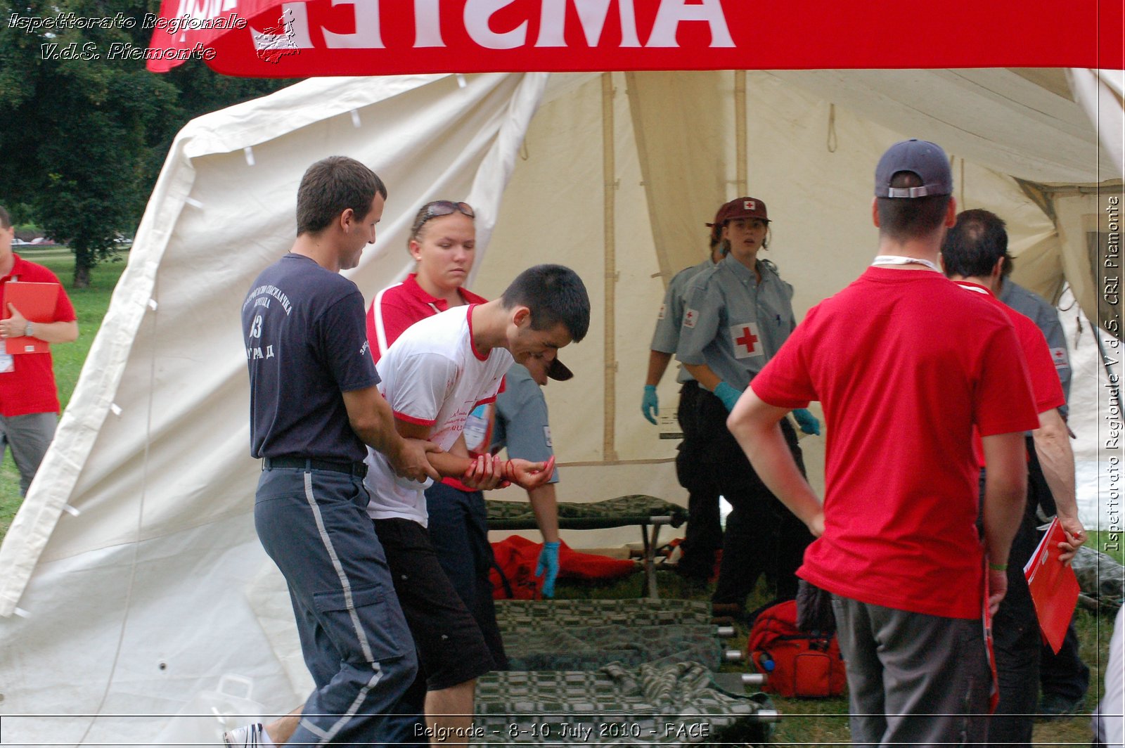 FACE 2010 - First Aid Convention in Europe 8-11 July 2010 Belgrade -  Croce Rossa Italiana - Ispettorato Regionale Volontari del Soccorso Piemonte