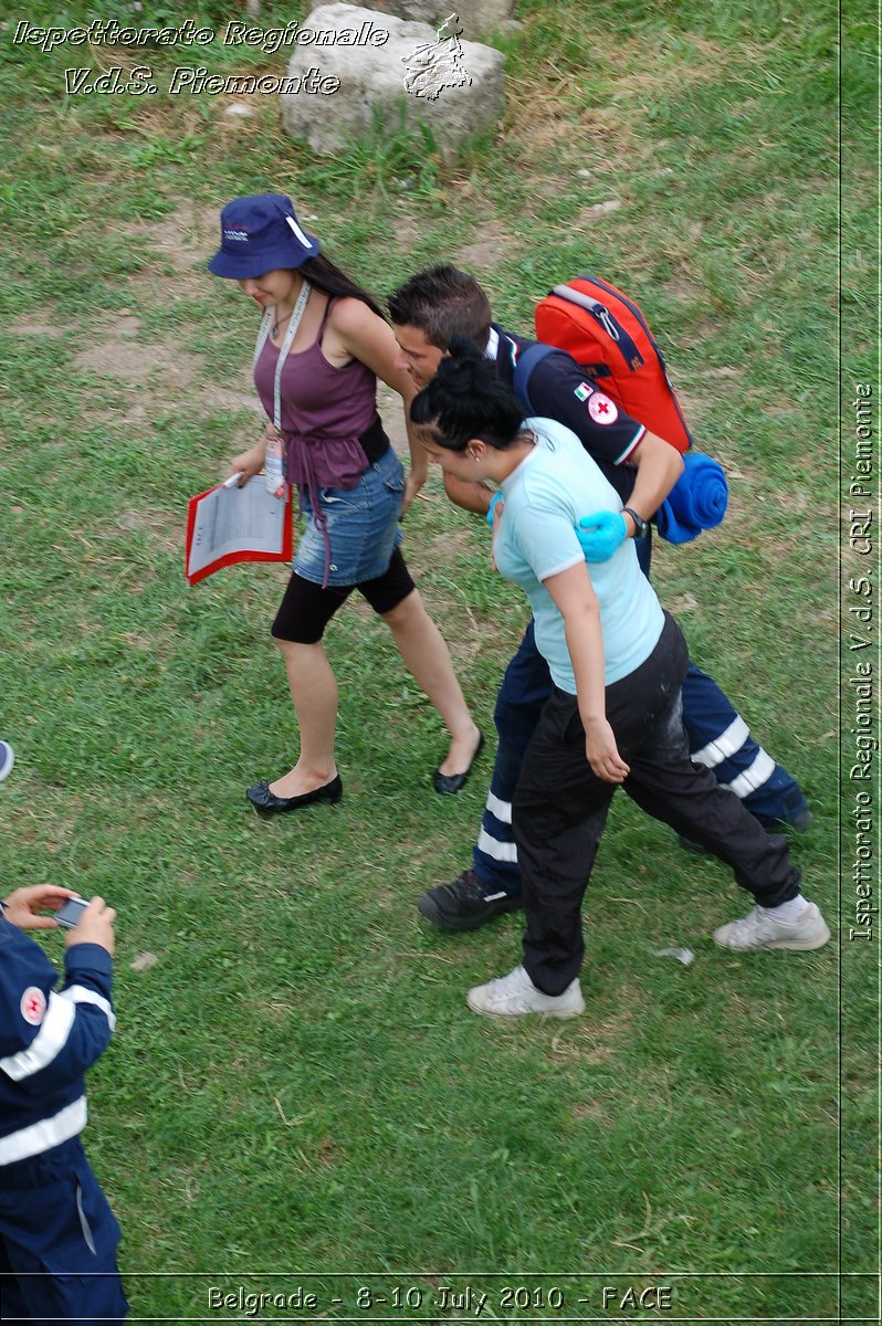 FACE 2010 - First Aid Convention in Europe 8-11 July 2010 Belgrade -  Croce Rossa Italiana - Ispettorato Regionale Volontari del Soccorso Piemonte