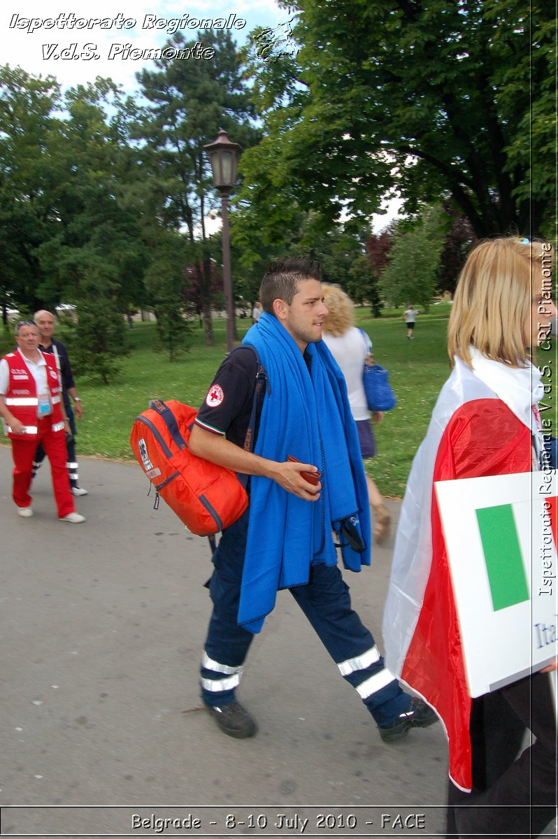 FACE 2010 - First Aid Convention in Europe 8-11 July 2010 Belgrade -  Croce Rossa Italiana - Ispettorato Regionale Volontari del Soccorso Piemonte