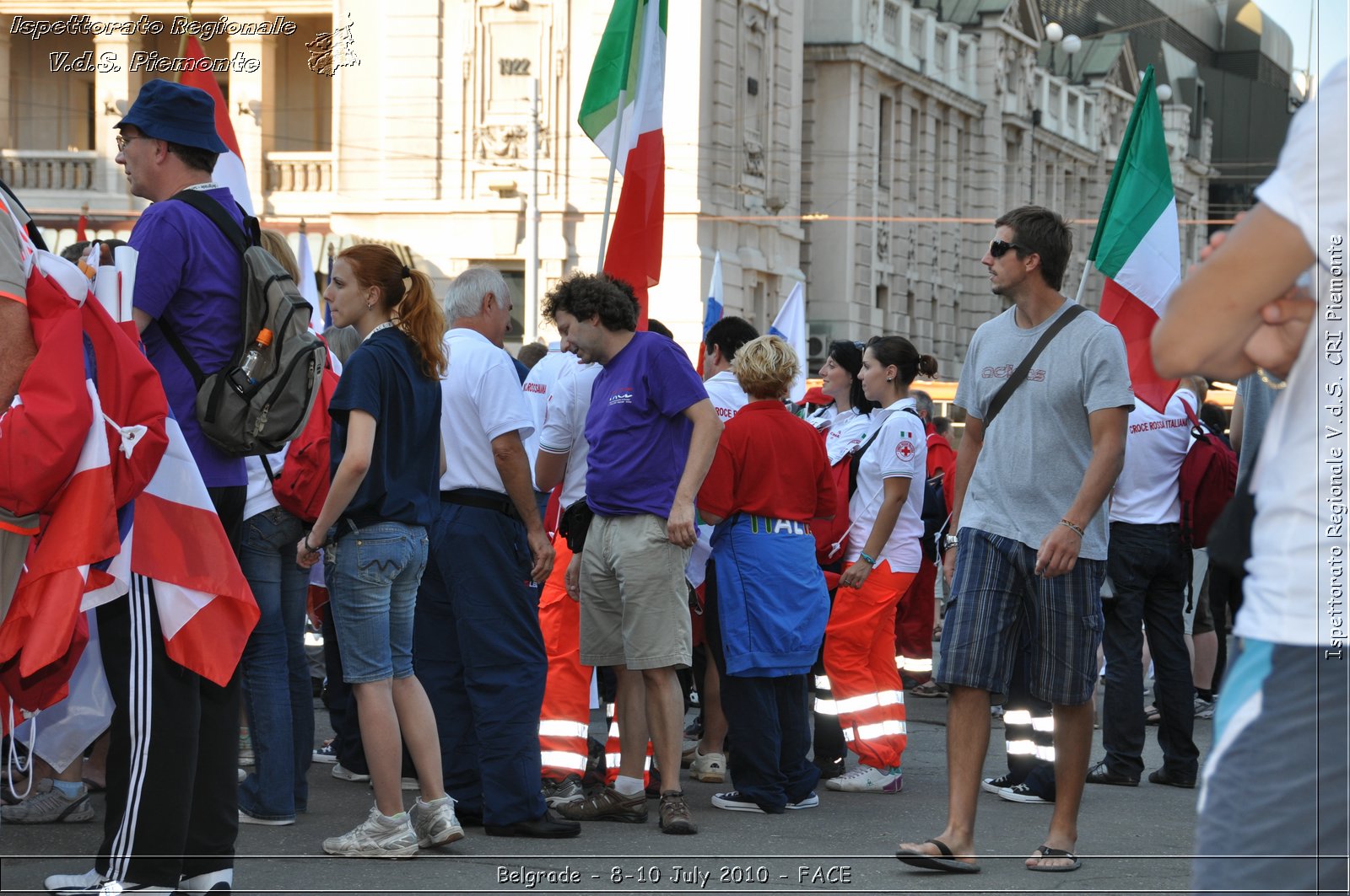 FACE 2010 - First Aid Convention in Europe 8-11 July 2010 Belgrade -  Croce Rossa Italiana - Ispettorato Regionale Volontari del Soccorso Piemonte