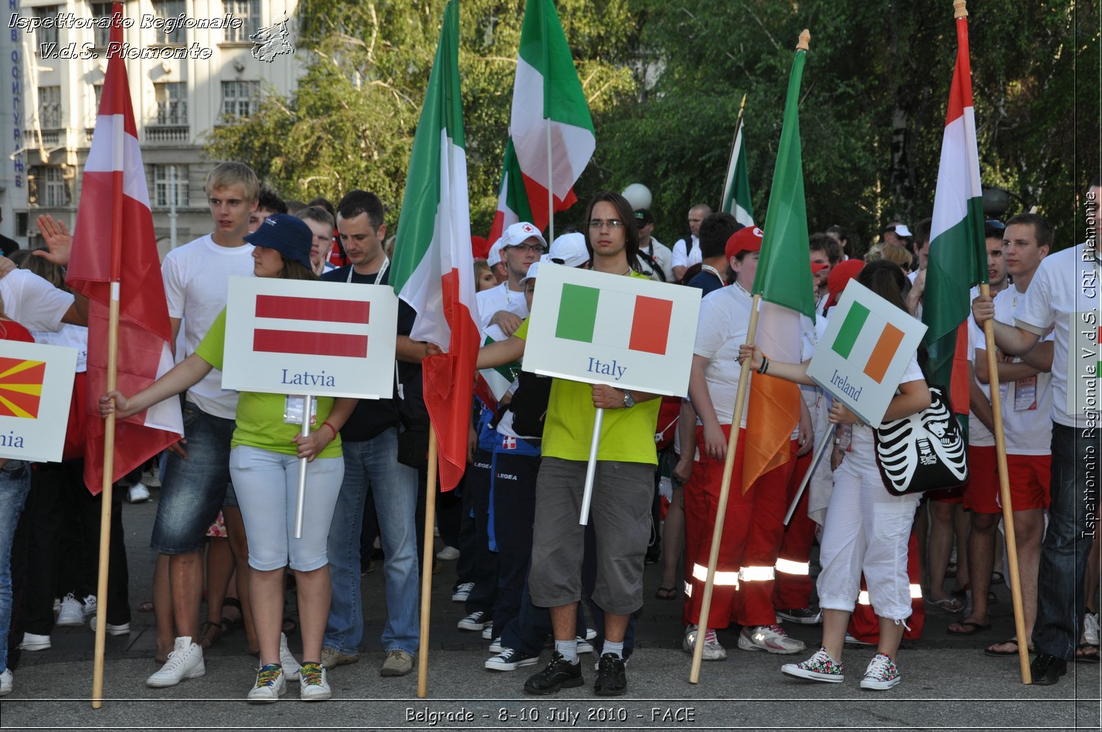 FACE 2010 - First Aid Convention in Europe 8-11 July 2010 Belgrade -  Croce Rossa Italiana - Ispettorato Regionale Volontari del Soccorso Piemonte