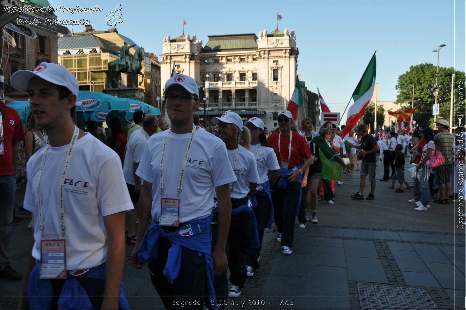 FACE 2010 - First Aid Convention in Europe 8-11 July 2010 Belgrade -  Croce Rossa Italiana - Ispettorato Regionale Volontari del Soccorso Piemonte