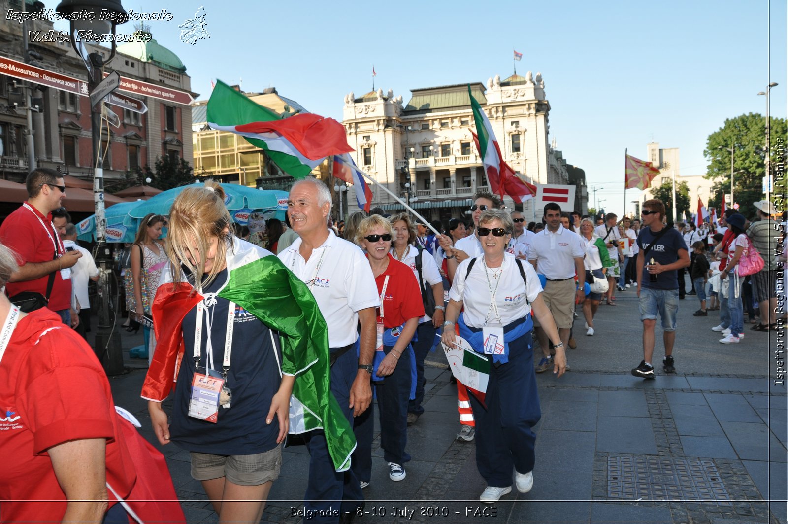 FACE 2010 - First Aid Convention in Europe 8-11 July 2010 Belgrade -  Croce Rossa Italiana - Ispettorato Regionale Volontari del Soccorso Piemonte