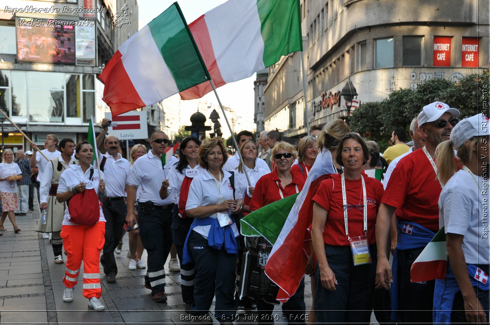 FACE 2010 - First Aid Convention in Europe 8-11 July 2010 Belgrade -  Croce Rossa Italiana - Ispettorato Regionale Volontari del Soccorso Piemonte