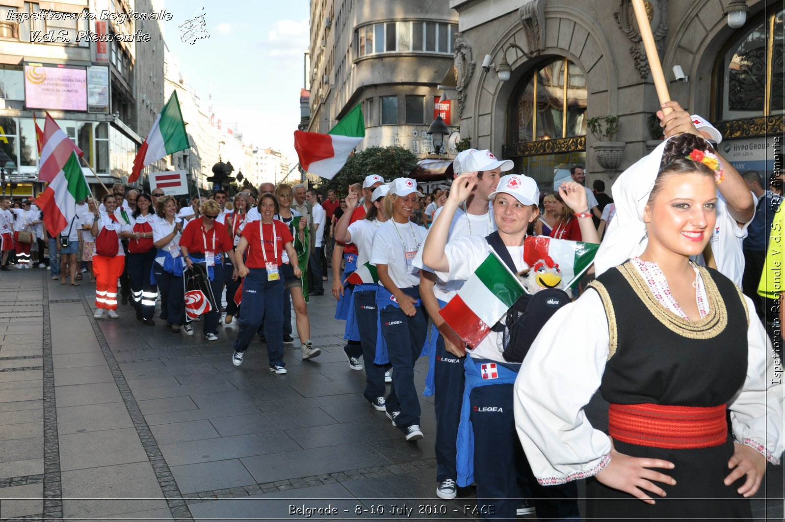 FACE 2010 - First Aid Convention in Europe 8-11 July 2010 Belgrade -  Croce Rossa Italiana - Ispettorato Regionale Volontari del Soccorso Piemonte