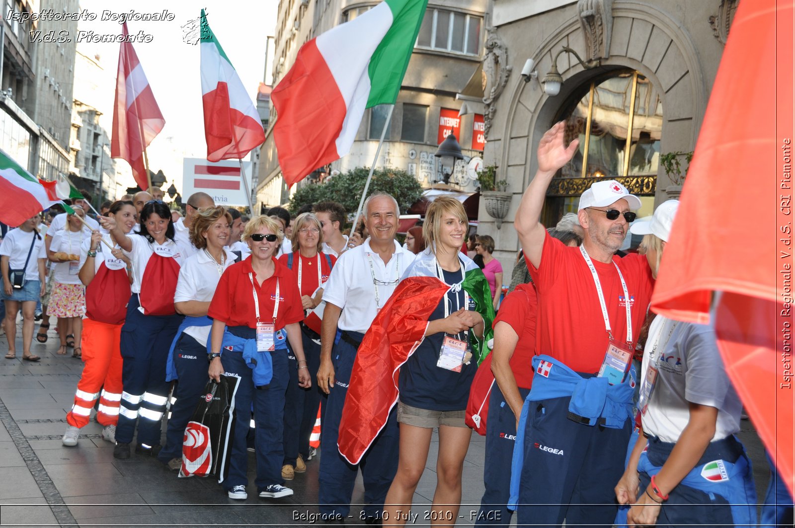 FACE 2010 - First Aid Convention in Europe 8-11 July 2010 Belgrade -  Croce Rossa Italiana - Ispettorato Regionale Volontari del Soccorso Piemonte