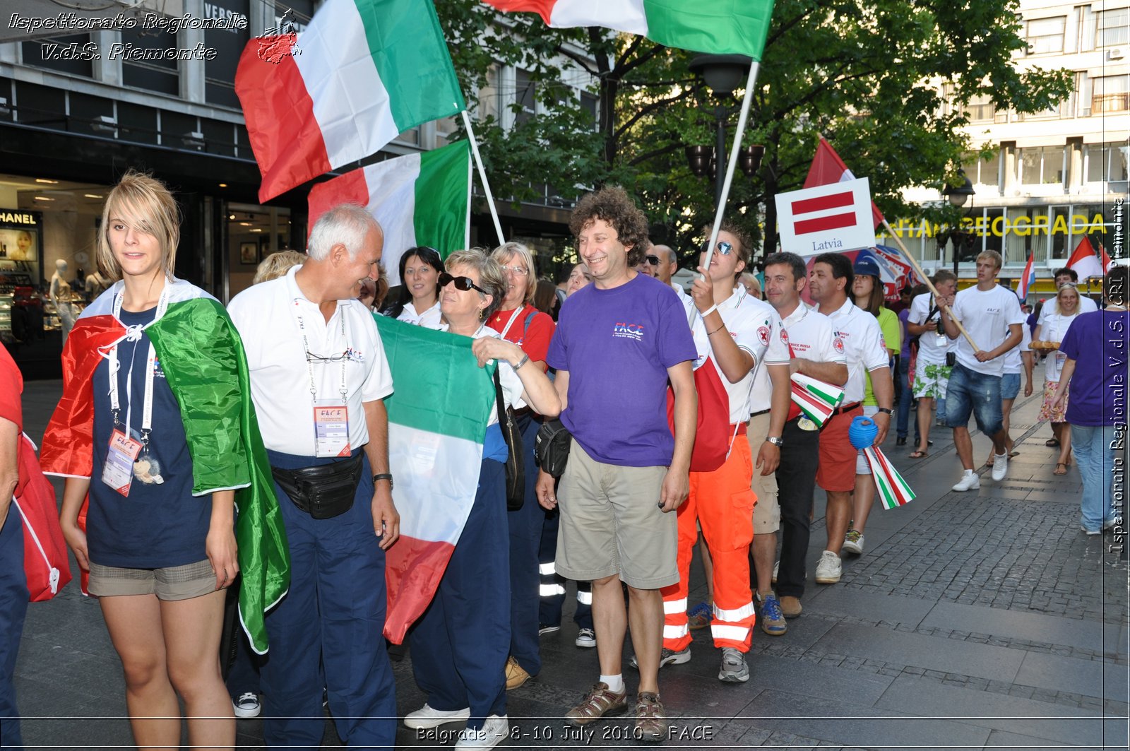 FACE 2010 - First Aid Convention in Europe 8-11 July 2010 Belgrade -  Croce Rossa Italiana - Ispettorato Regionale Volontari del Soccorso Piemonte