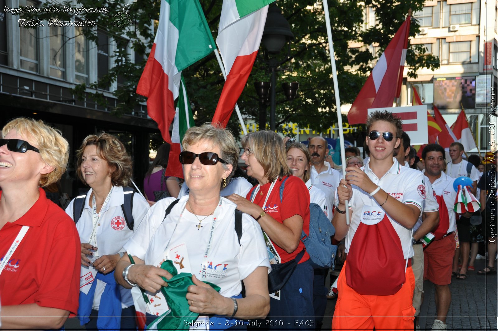 FACE 2010 - First Aid Convention in Europe 8-11 July 2010 Belgrade -  Croce Rossa Italiana - Ispettorato Regionale Volontari del Soccorso Piemonte