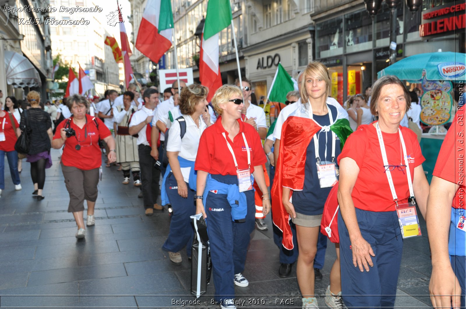 FACE 2010 - First Aid Convention in Europe 8-11 July 2010 Belgrade -  Croce Rossa Italiana - Ispettorato Regionale Volontari del Soccorso Piemonte