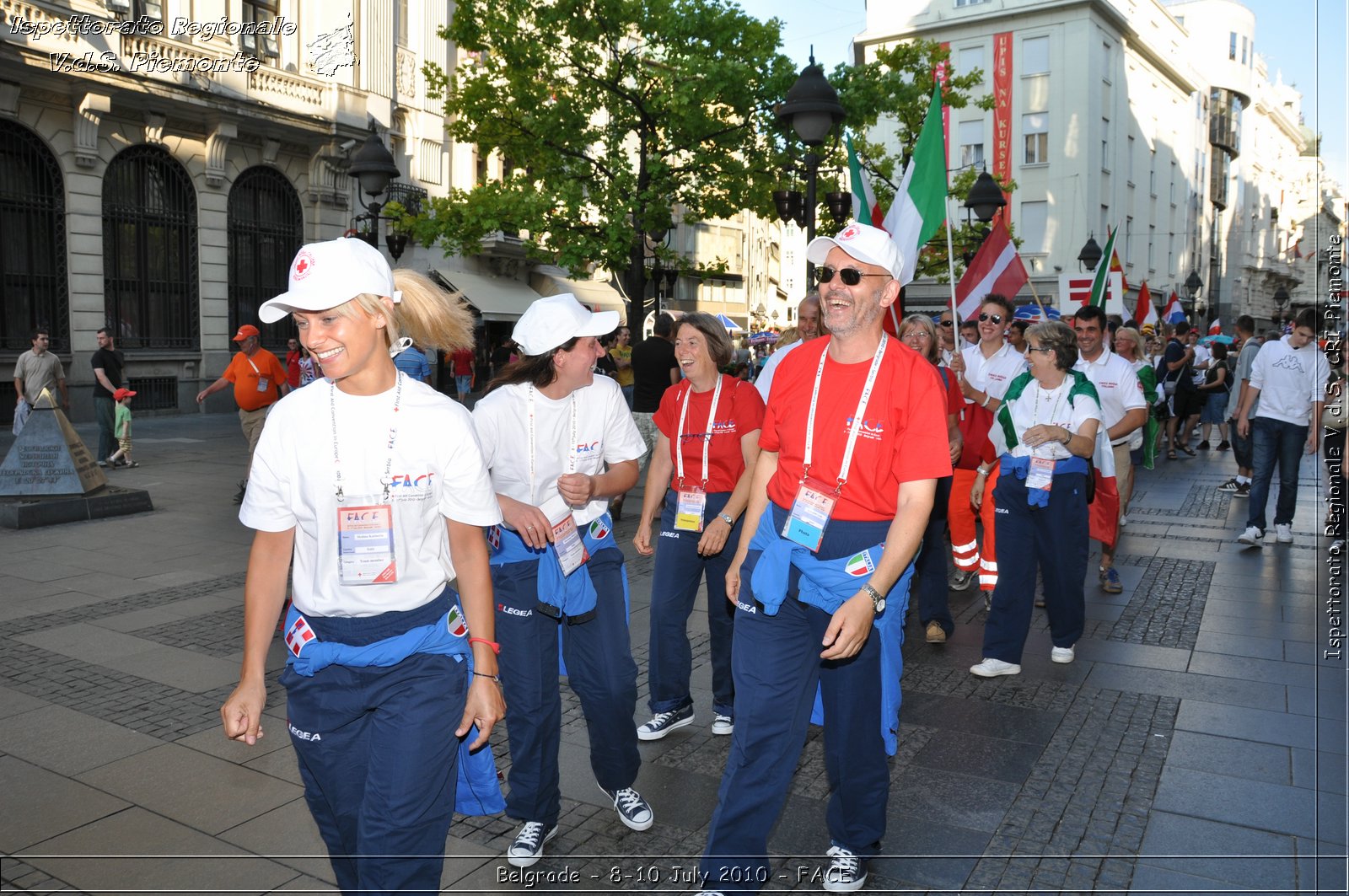 FACE 2010 - First Aid Convention in Europe 8-11 July 2010 Belgrade -  Croce Rossa Italiana - Ispettorato Regionale Volontari del Soccorso Piemonte