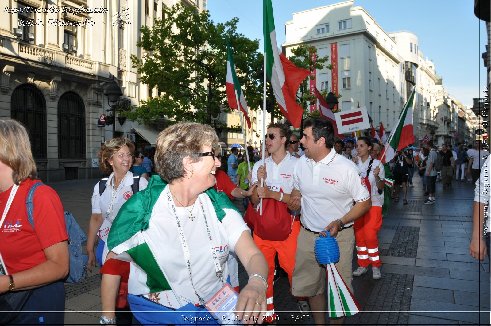 FACE 2010 - First Aid Convention in Europe 8-11 July 2010 Belgrade -  Croce Rossa Italiana - Ispettorato Regionale Volontari del Soccorso Piemonte