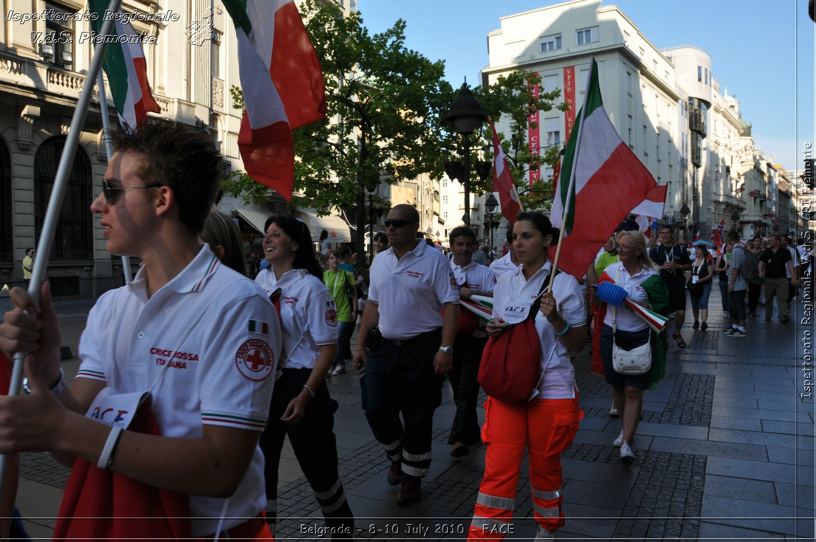 FACE 2010 - First Aid Convention in Europe 8-11 July 2010 Belgrade -  Croce Rossa Italiana - Ispettorato Regionale Volontari del Soccorso Piemonte