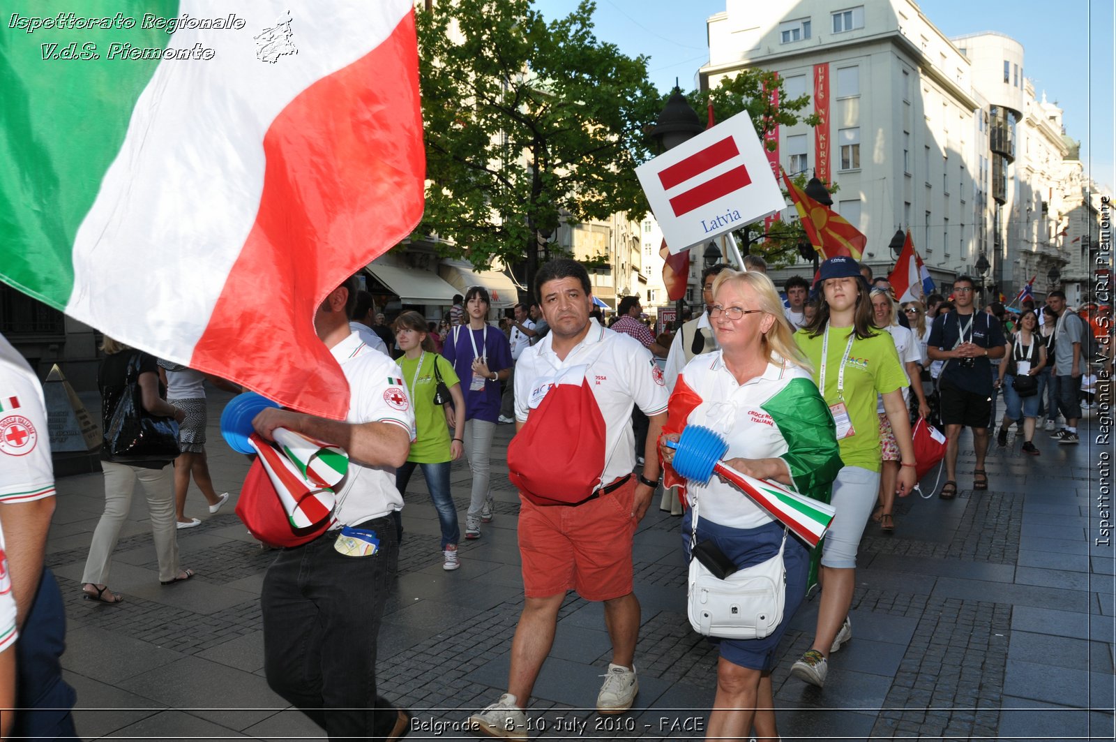 FACE 2010 - First Aid Convention in Europe 8-11 July 2010 Belgrade -  Croce Rossa Italiana - Ispettorato Regionale Volontari del Soccorso Piemonte