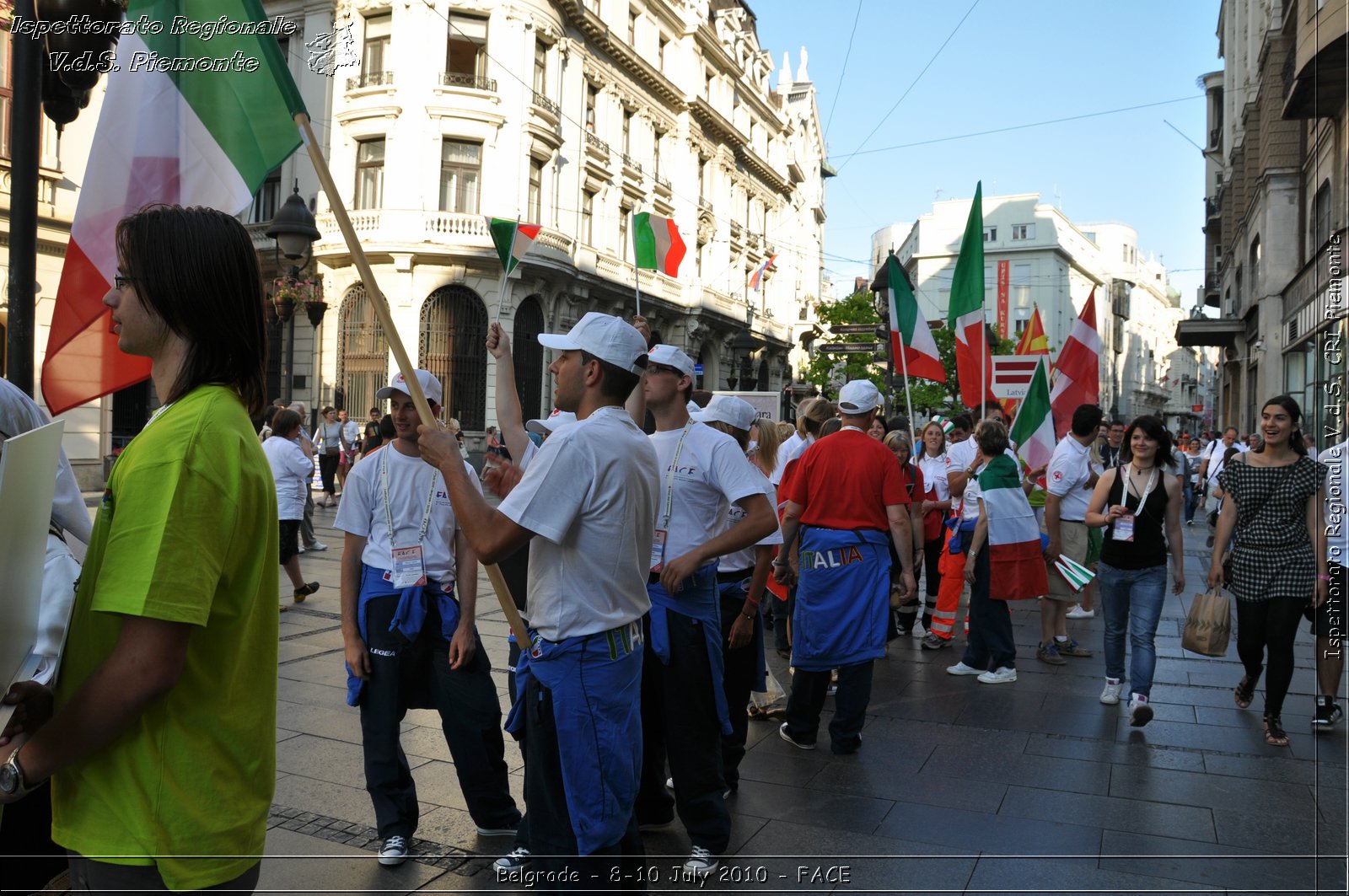 FACE 2010 - First Aid Convention in Europe 8-11 July 2010 Belgrade -  Croce Rossa Italiana - Ispettorato Regionale Volontari del Soccorso Piemonte