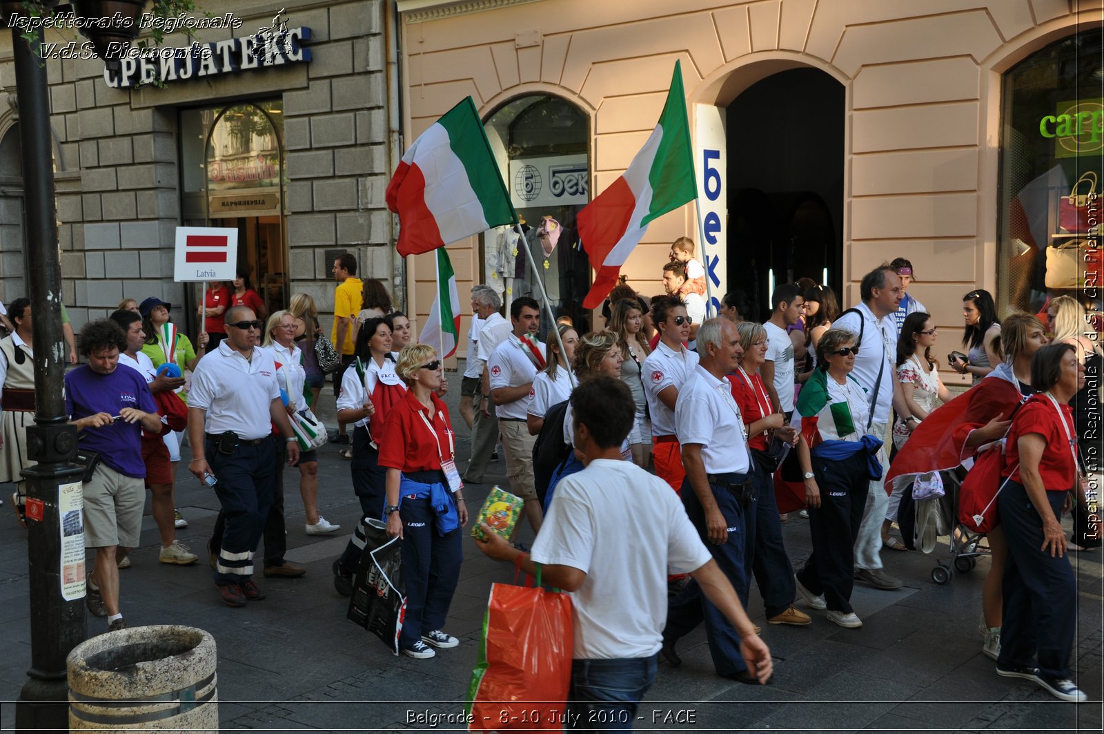 FACE 2010 - First Aid Convention in Europe 8-11 July 2010 Belgrade -  Croce Rossa Italiana - Ispettorato Regionale Volontari del Soccorso Piemonte