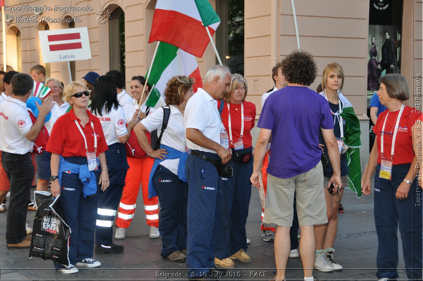 FACE 2010 - First Aid Convention in Europe 8-11 July 2010 Belgrade -  Croce Rossa Italiana - Ispettorato Regionale Volontari del Soccorso Piemonte