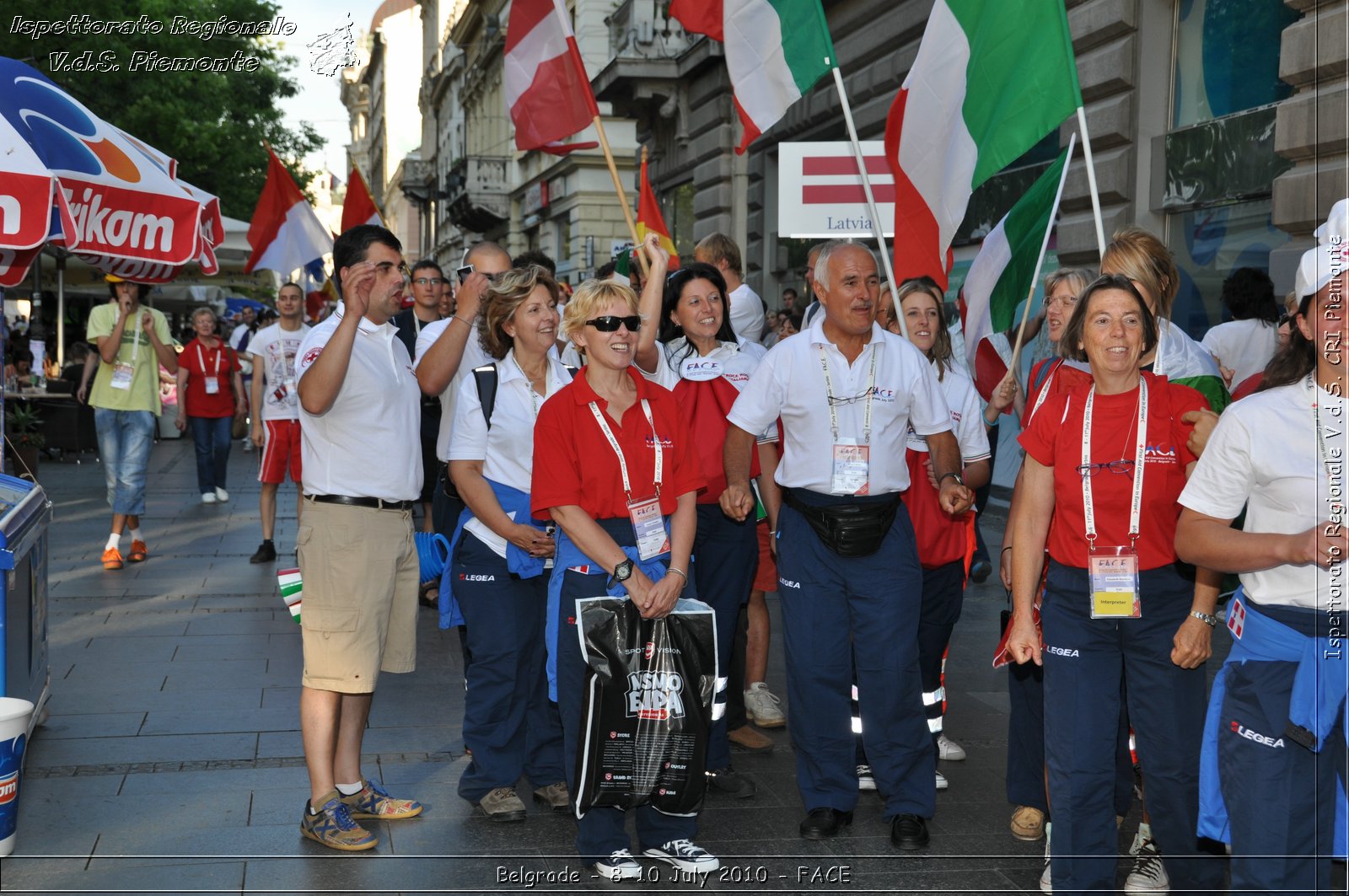 FACE 2010 - First Aid Convention in Europe 8-11 July 2010 Belgrade -  Croce Rossa Italiana - Ispettorato Regionale Volontari del Soccorso Piemonte