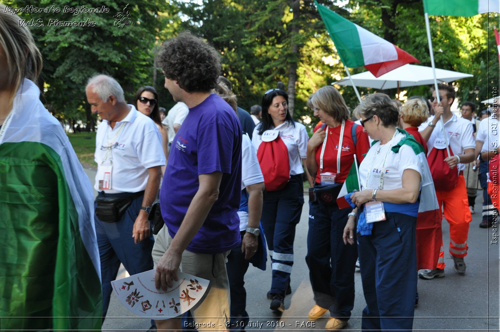 FACE 2010 - First Aid Convention in Europe 8-11 July 2010 Belgrade -  Croce Rossa Italiana - Ispettorato Regionale Volontari del Soccorso Piemonte