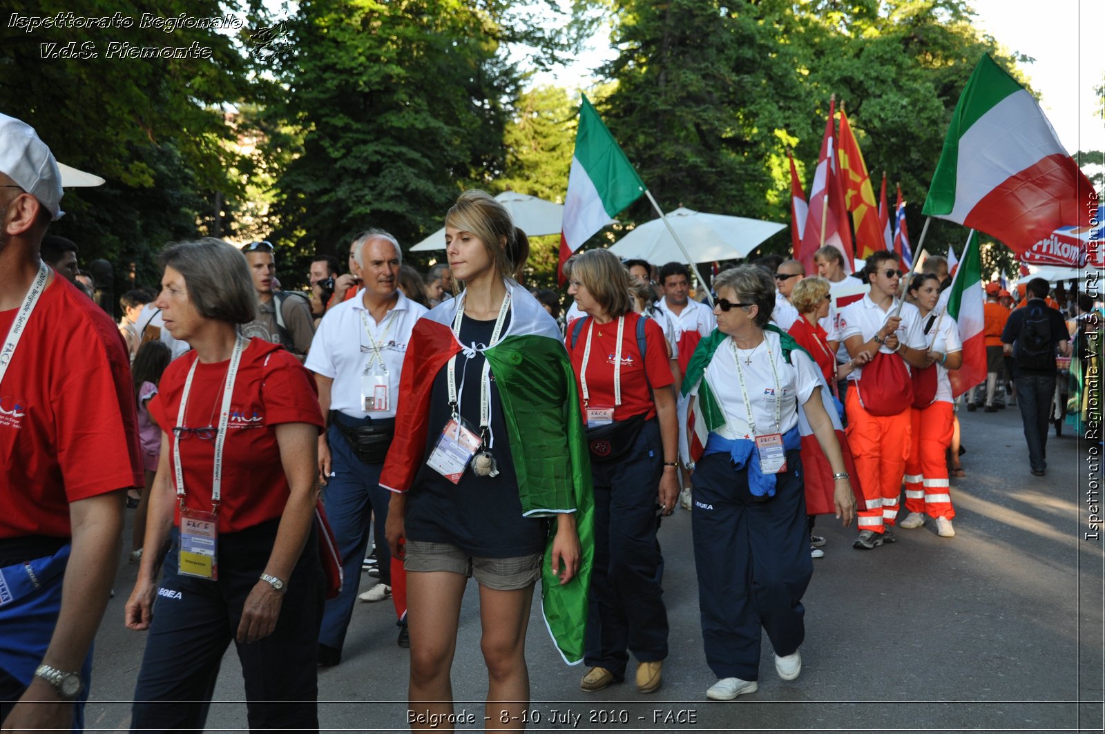 FACE 2010 - First Aid Convention in Europe 8-11 July 2010 Belgrade -  Croce Rossa Italiana - Ispettorato Regionale Volontari del Soccorso Piemonte