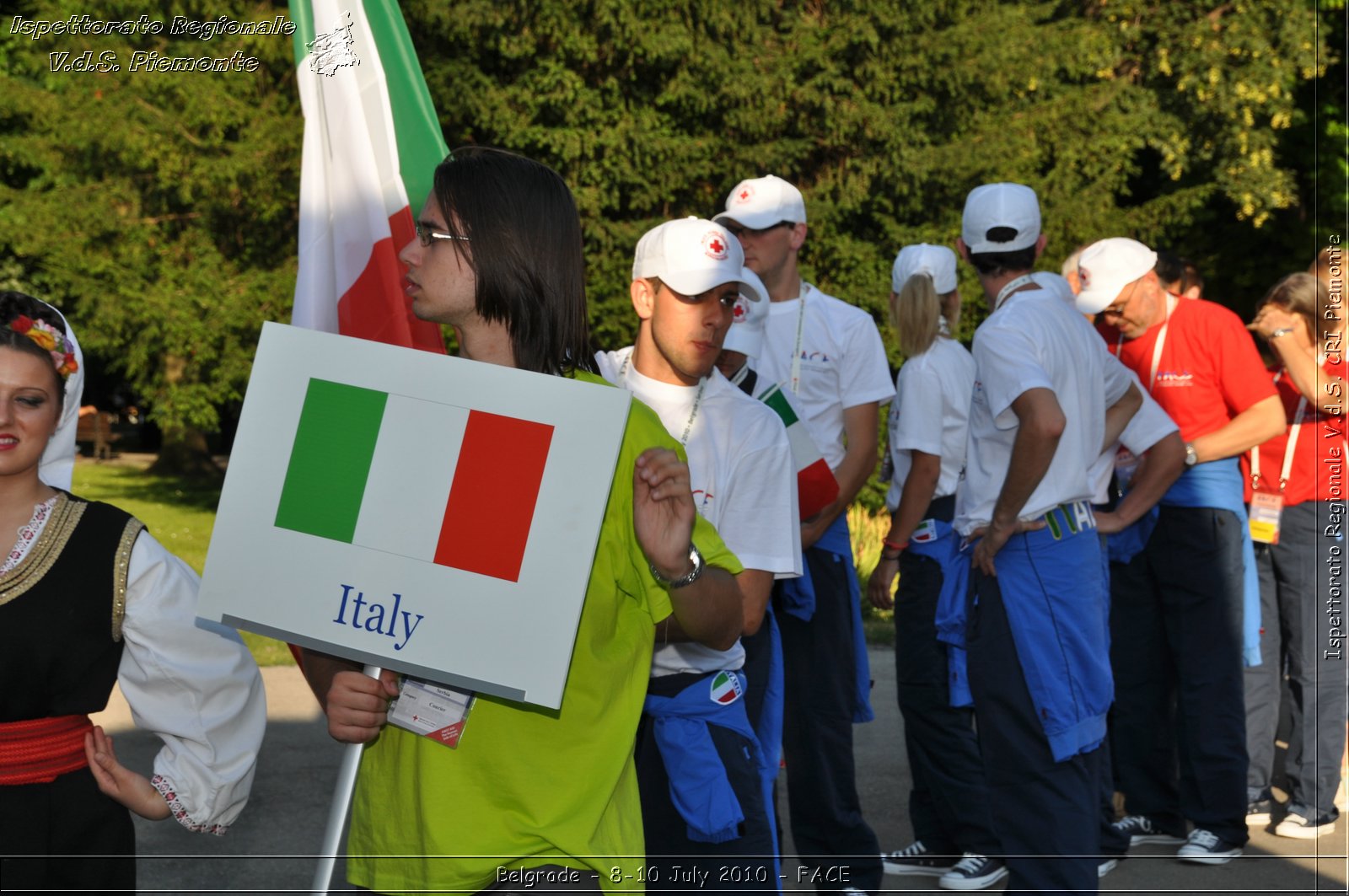 FACE 2010 - First Aid Convention in Europe 8-11 July 2010 Belgrade -  Croce Rossa Italiana - Ispettorato Regionale Volontari del Soccorso Piemonte