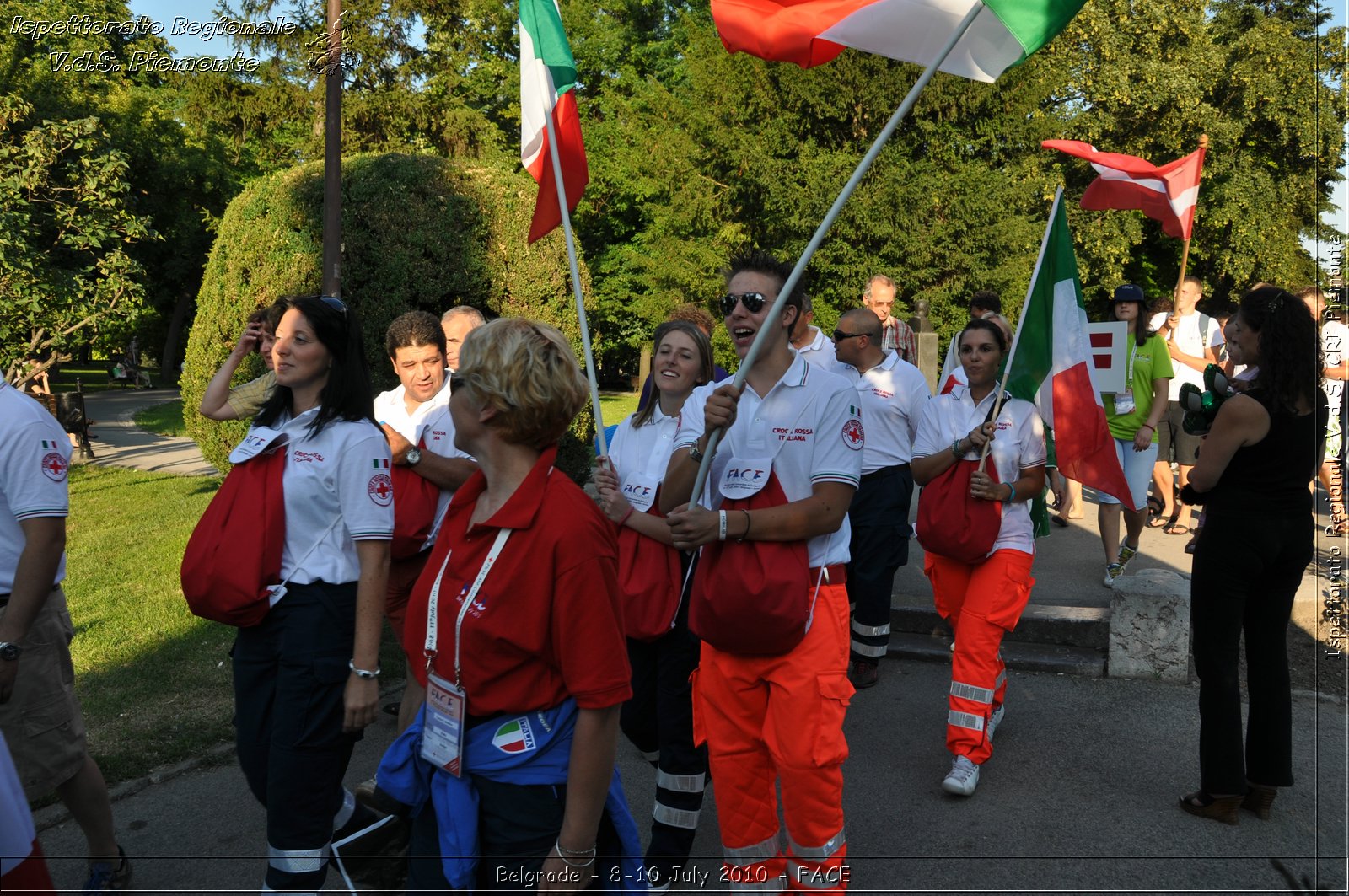 FACE 2010 - First Aid Convention in Europe 8-11 July 2010 Belgrade -  Croce Rossa Italiana - Ispettorato Regionale Volontari del Soccorso Piemonte