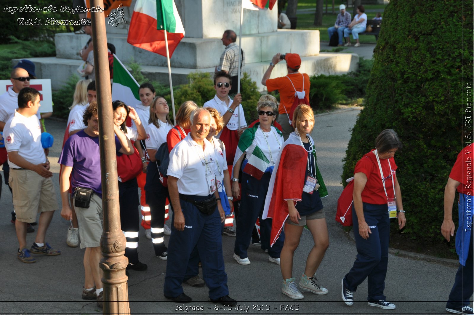 FACE 2010 - First Aid Convention in Europe 8-11 July 2010 Belgrade -  Croce Rossa Italiana - Ispettorato Regionale Volontari del Soccorso Piemonte