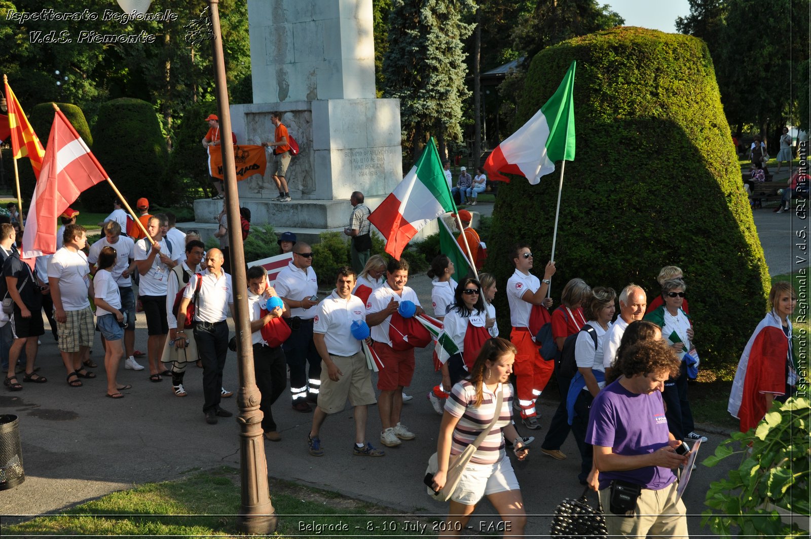 FACE 2010 - First Aid Convention in Europe 8-11 July 2010 Belgrade -  Croce Rossa Italiana - Ispettorato Regionale Volontari del Soccorso Piemonte