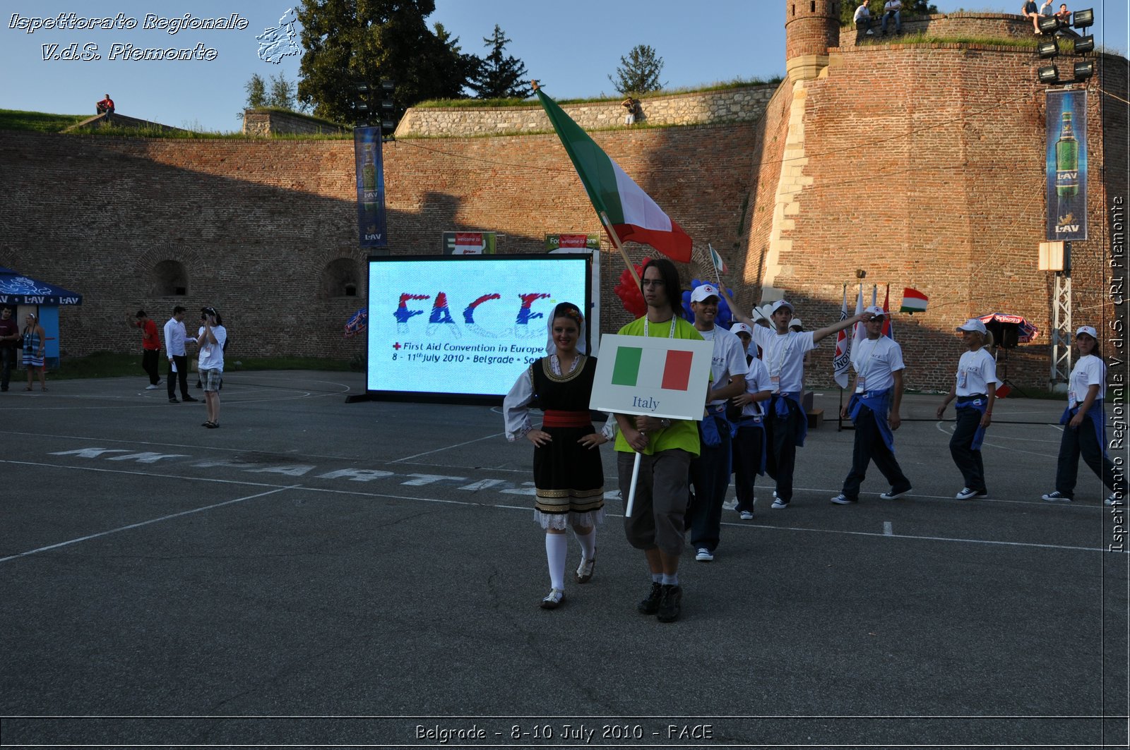 FACE 2010 - First Aid Convention in Europe 8-11 July 2010 Belgrade -  Croce Rossa Italiana - Ispettorato Regionale Volontari del Soccorso Piemonte