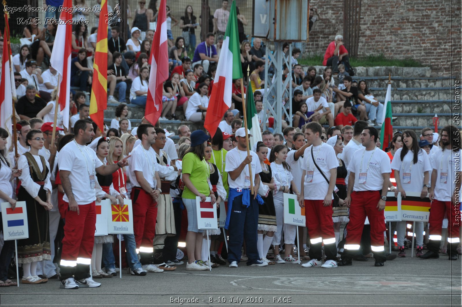 FACE 2010 - First Aid Convention in Europe 8-11 July 2010 Belgrade -  Croce Rossa Italiana - Ispettorato Regionale Volontari del Soccorso Piemonte