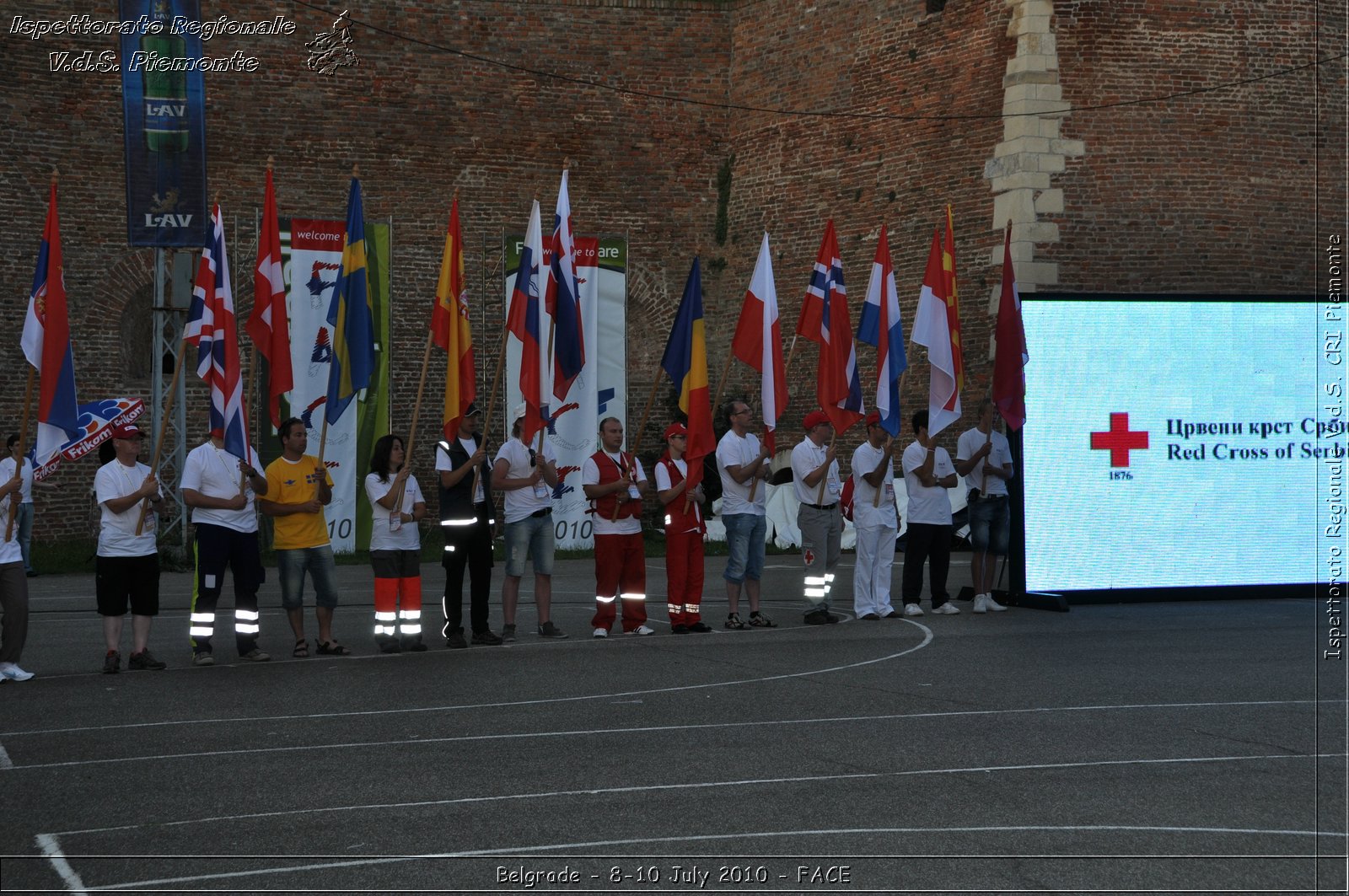 FACE 2010 - First Aid Convention in Europe 8-11 July 2010 Belgrade -  Croce Rossa Italiana - Ispettorato Regionale Volontari del Soccorso Piemonte