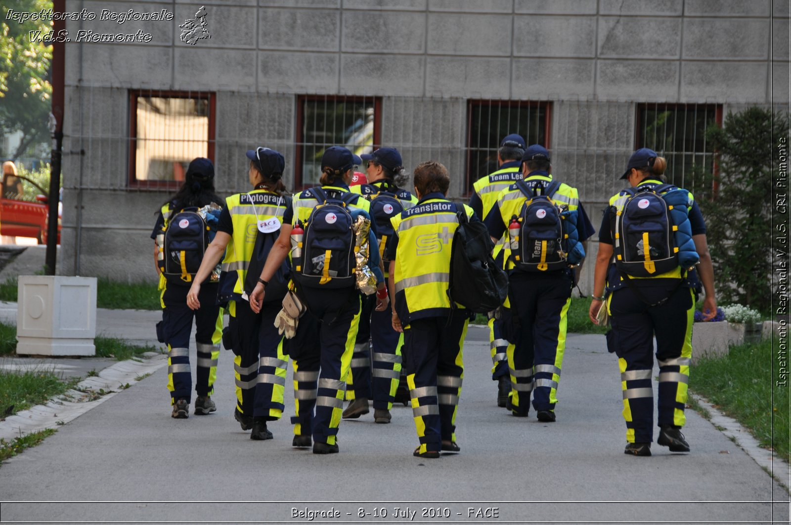 FACE 2010 - First Aid Convention in Europe 8-11 July 2010 Belgrade -  Croce Rossa Italiana - Ispettorato Regionale Volontari del Soccorso Piemonte