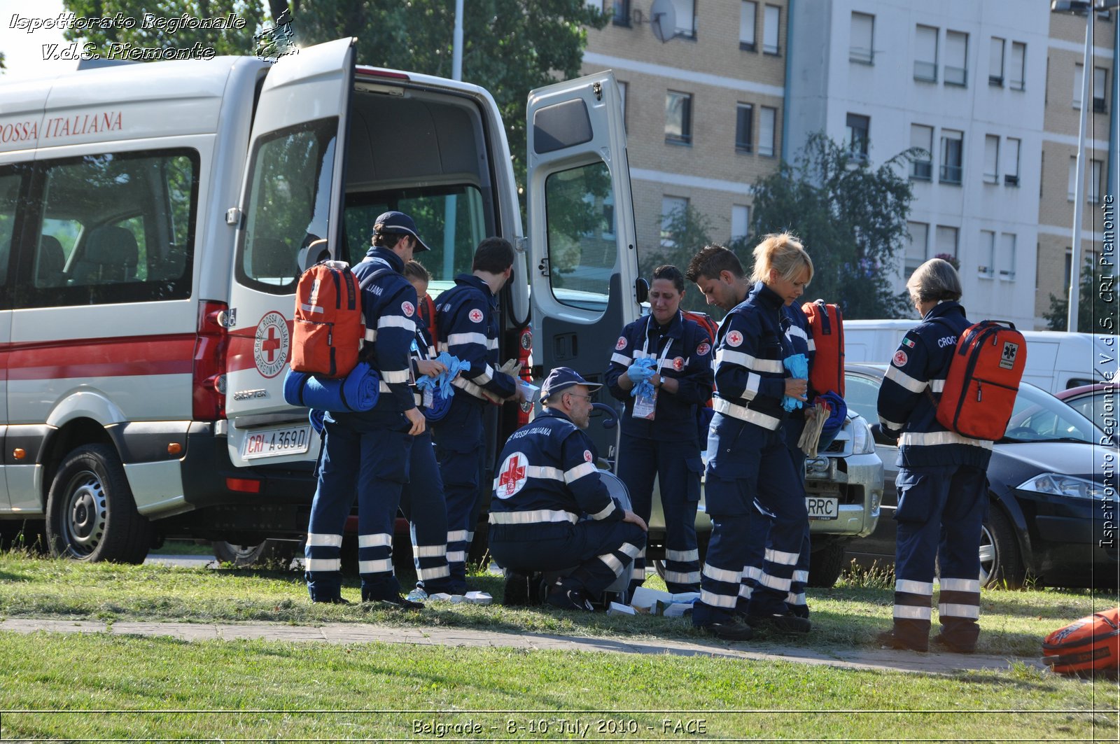 FACE 2010 - First Aid Convention in Europe 8-11 July 2010 Belgrade -  Croce Rossa Italiana - Ispettorato Regionale Volontari del Soccorso Piemonte