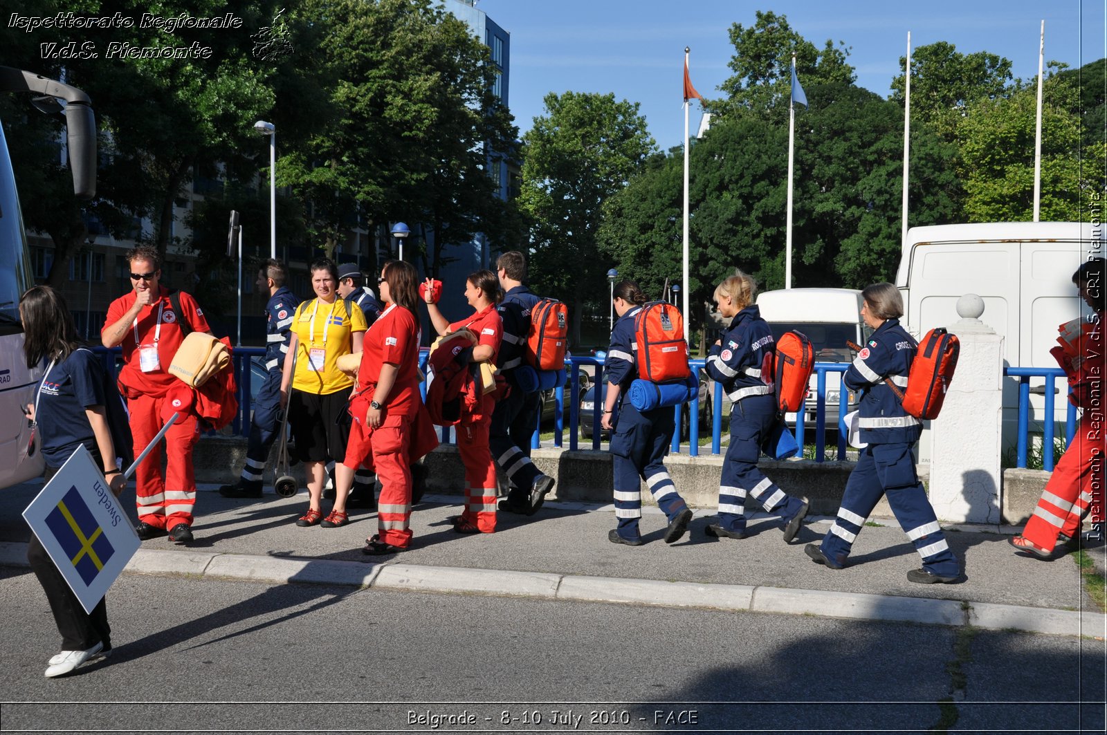 FACE 2010 - First Aid Convention in Europe 8-11 July 2010 Belgrade -  Croce Rossa Italiana - Ispettorato Regionale Volontari del Soccorso Piemonte