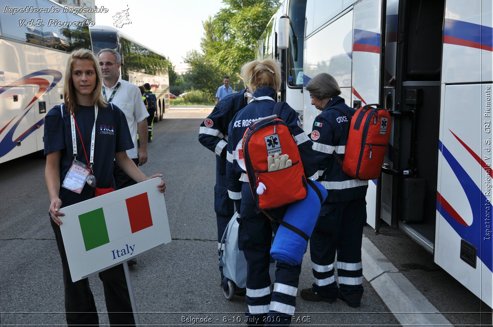 FACE 2010 - First Aid Convention in Europe 8-11 July 2010 Belgrade -  Croce Rossa Italiana - Ispettorato Regionale Volontari del Soccorso Piemonte