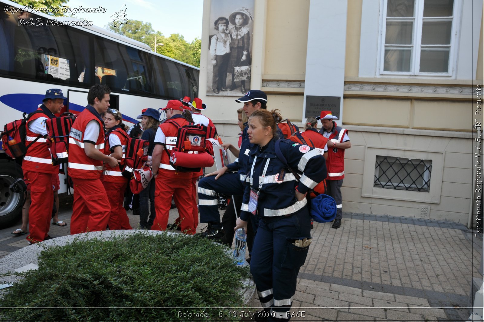 FACE 2010 - First Aid Convention in Europe 8-11 July 2010 Belgrade -  Croce Rossa Italiana - Ispettorato Regionale Volontari del Soccorso Piemonte