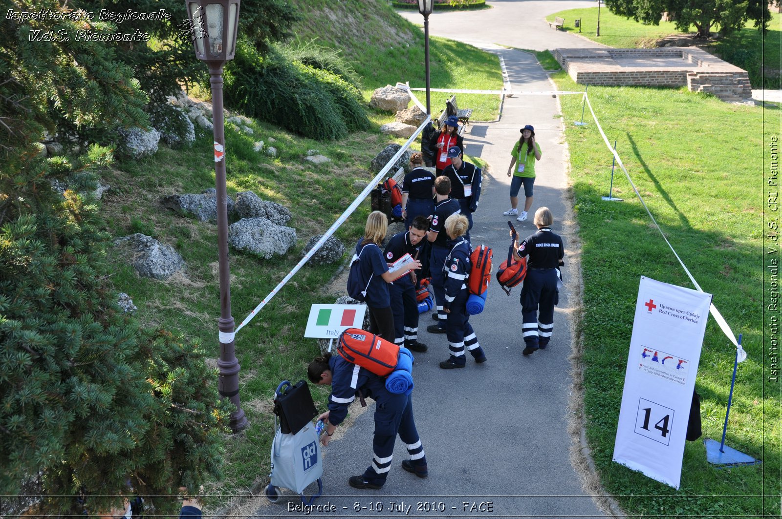 FACE 2010 - First Aid Convention in Europe 8-11 July 2010 Belgrade -  Croce Rossa Italiana - Ispettorato Regionale Volontari del Soccorso Piemonte