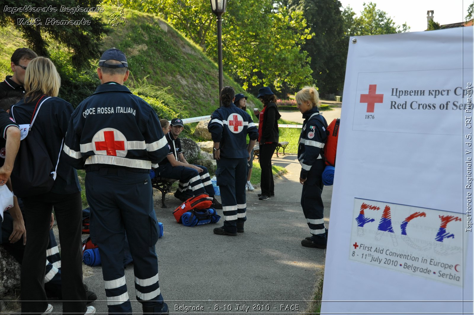 FACE 2010 - First Aid Convention in Europe 8-11 July 2010 Belgrade -  Croce Rossa Italiana - Ispettorato Regionale Volontari del Soccorso Piemonte