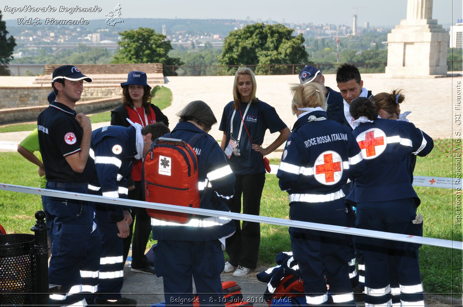 FACE 2010 - First Aid Convention in Europe 8-11 July 2010 Belgrade -  Croce Rossa Italiana - Ispettorato Regionale Volontari del Soccorso Piemonte