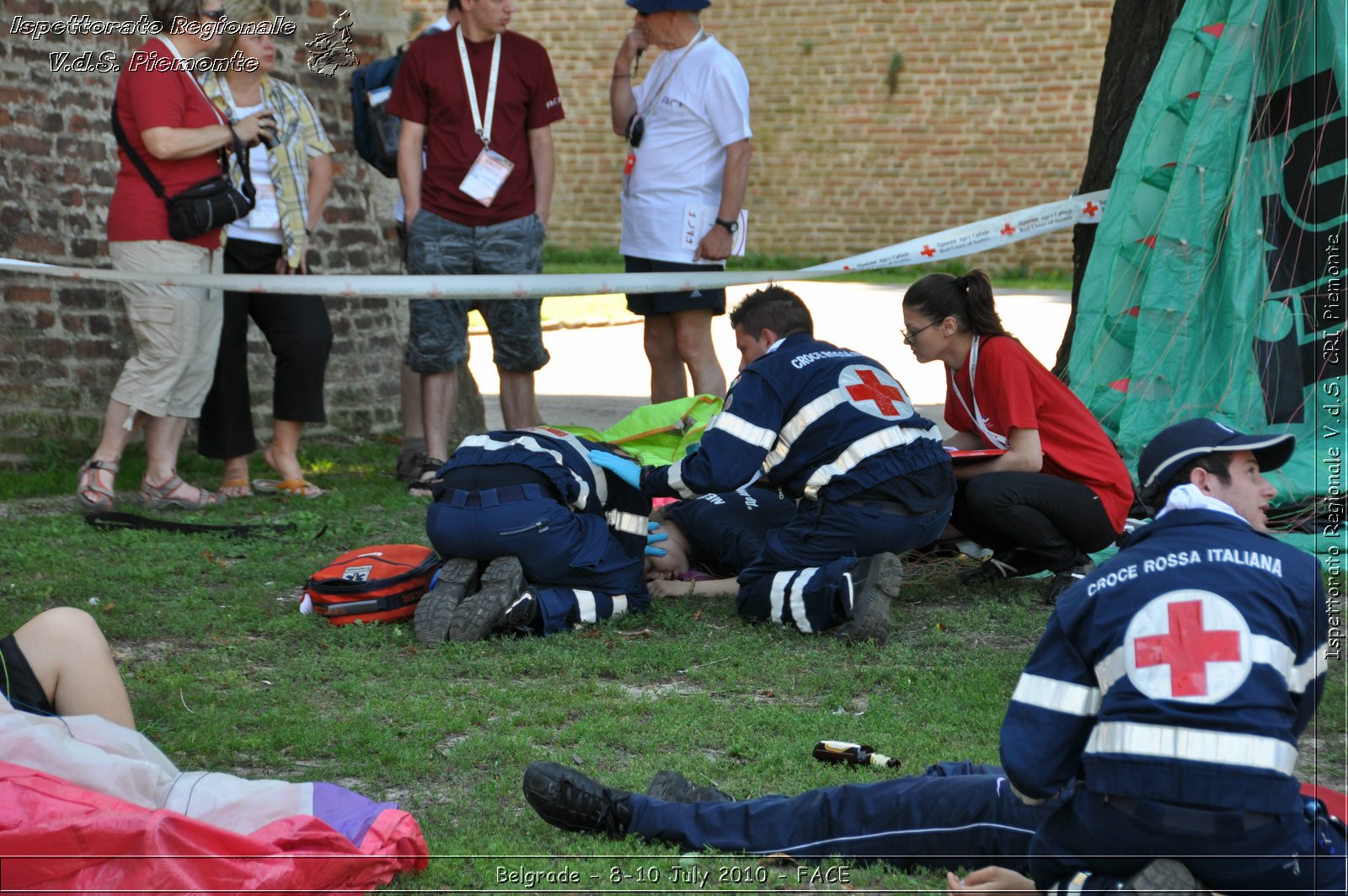 FACE 2010 - First Aid Convention in Europe 8-11 July 2010 Belgrade -  Croce Rossa Italiana - Ispettorato Regionale Volontari del Soccorso Piemonte