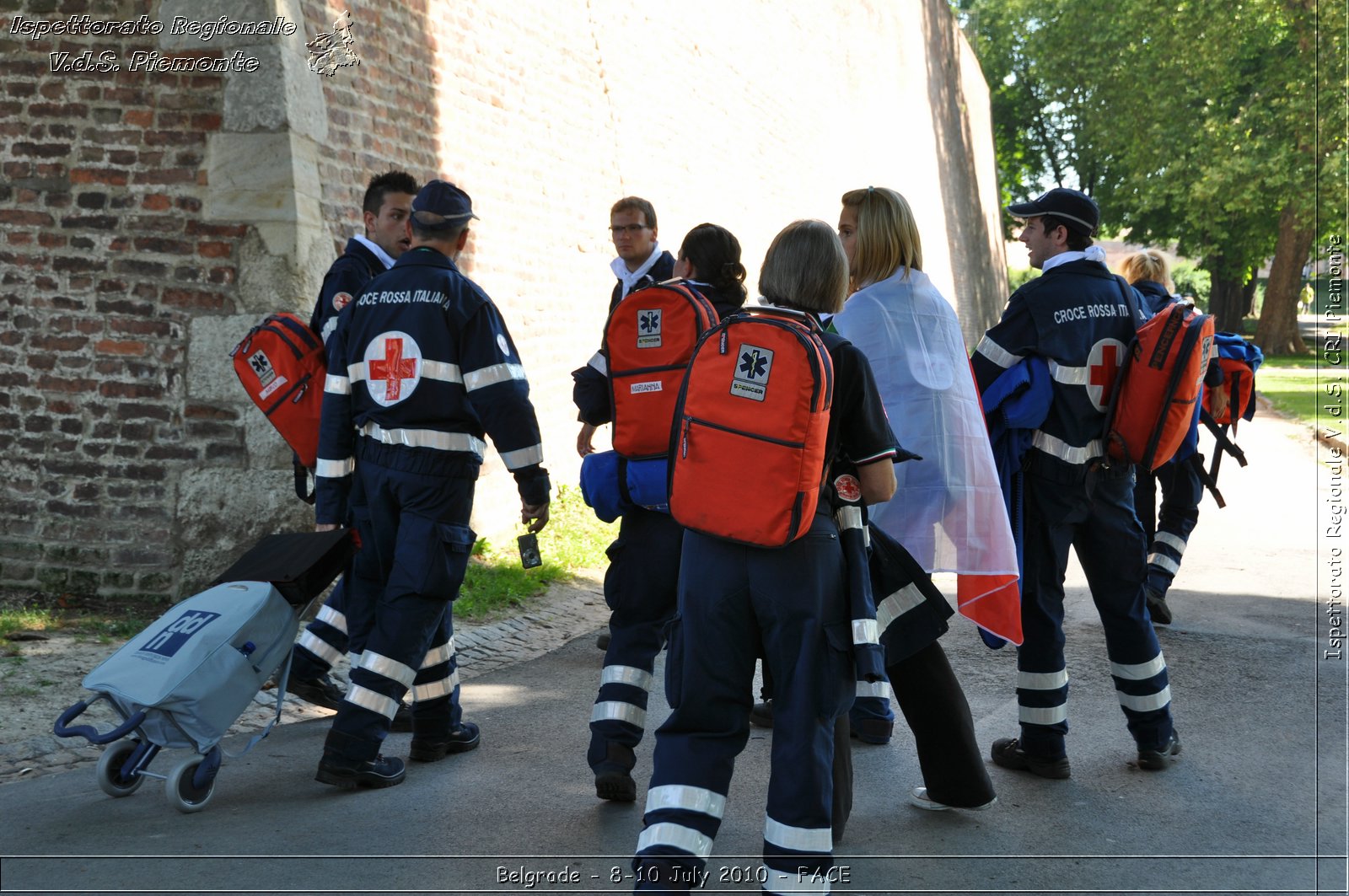 FACE 2010 - First Aid Convention in Europe 8-11 July 2010 Belgrade -  Croce Rossa Italiana - Ispettorato Regionale Volontari del Soccorso Piemonte