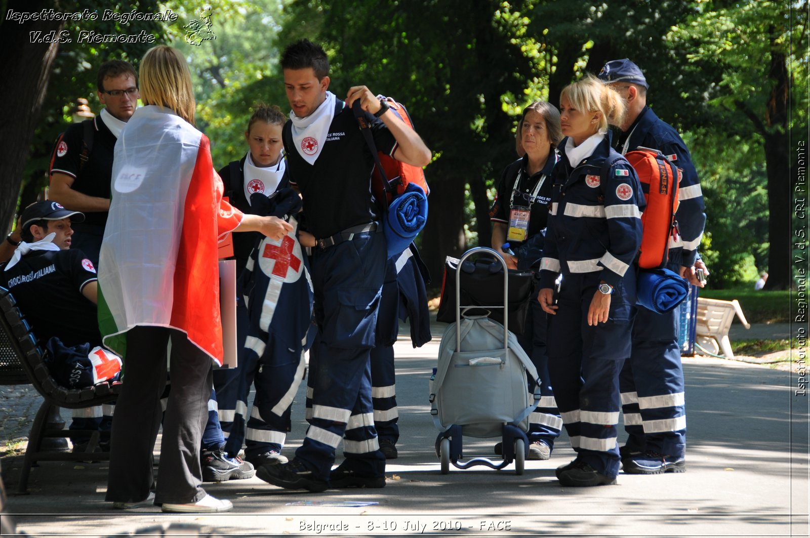 FACE 2010 - First Aid Convention in Europe 8-11 July 2010 Belgrade -  Croce Rossa Italiana - Ispettorato Regionale Volontari del Soccorso Piemonte