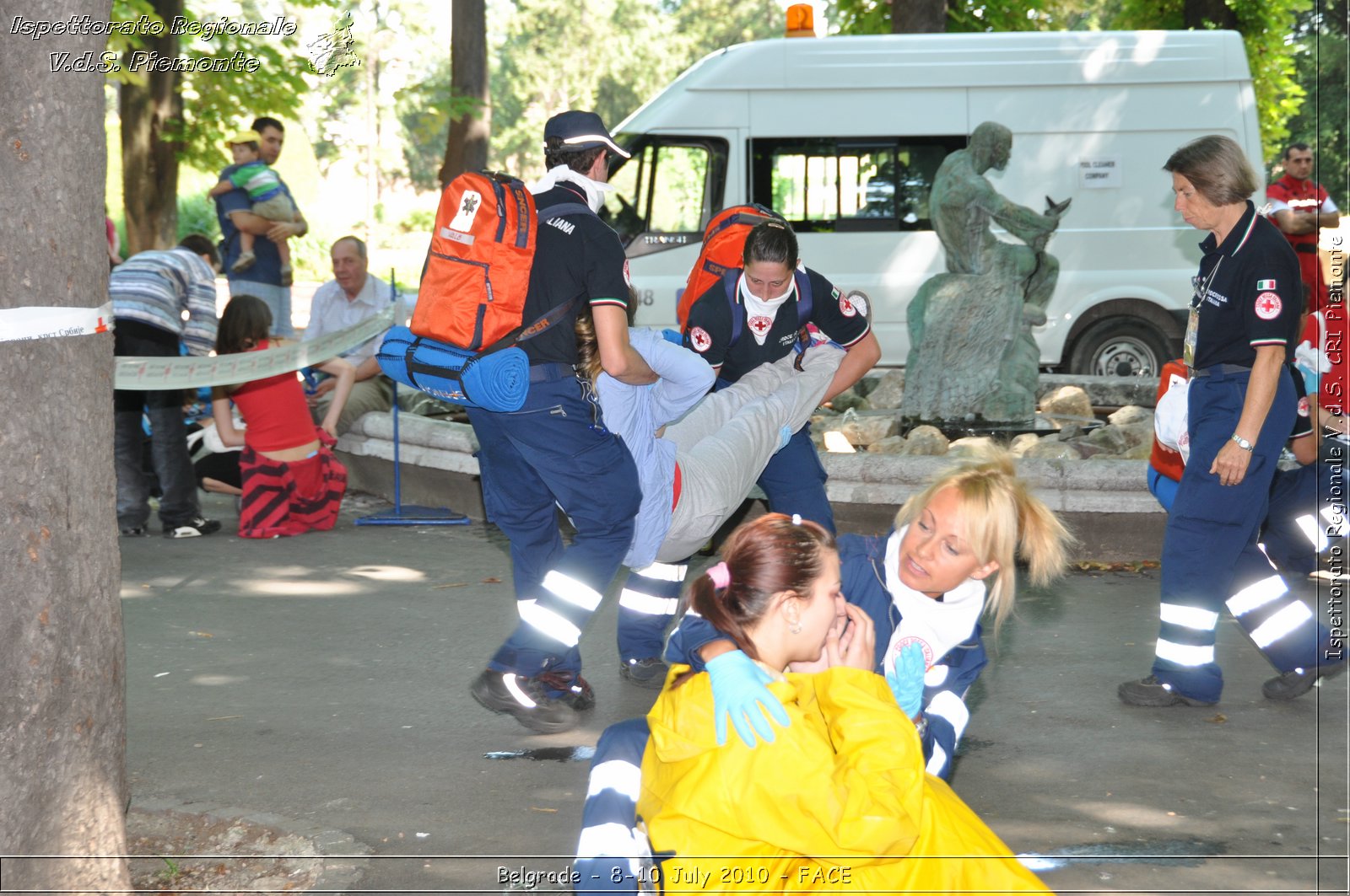 FACE 2010 - First Aid Convention in Europe 8-11 July 2010 Belgrade -  Croce Rossa Italiana - Ispettorato Regionale Volontari del Soccorso Piemonte