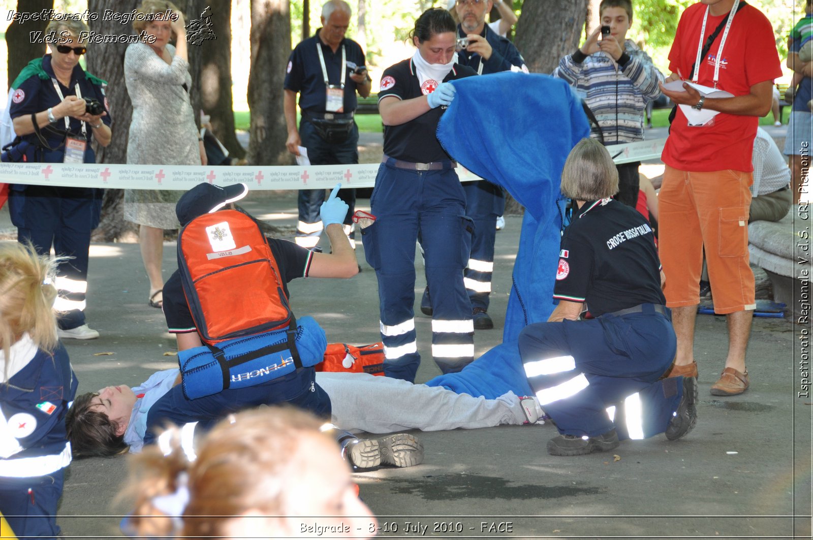 FACE 2010 - First Aid Convention in Europe 8-11 July 2010 Belgrade -  Croce Rossa Italiana - Ispettorato Regionale Volontari del Soccorso Piemonte