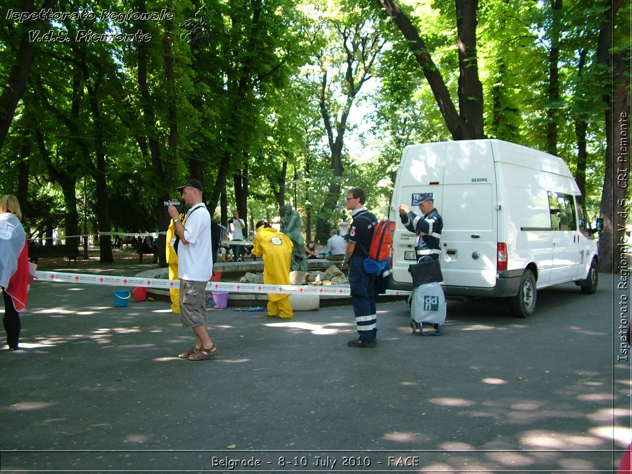 FACE 2010 - First Aid Convention in Europe 8-11 July 2010 Belgrade -  Croce Rossa Italiana - Ispettorato Regionale Volontari del Soccorso Piemonte