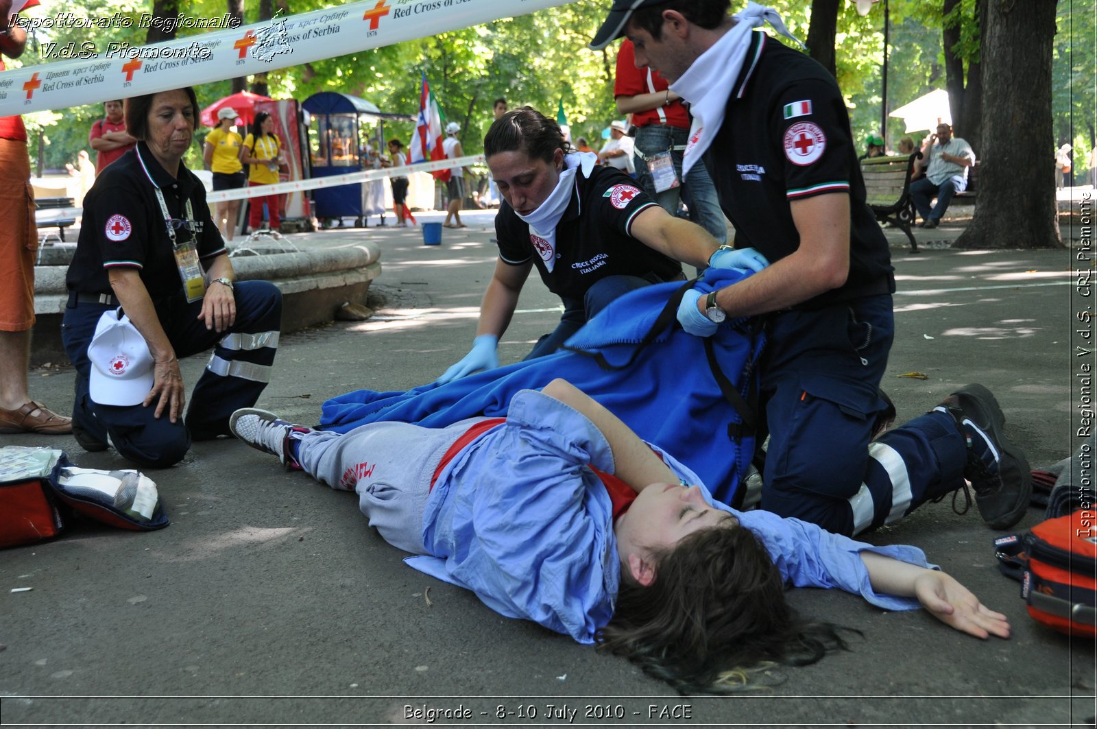 FACE 2010 - First Aid Convention in Europe 8-11 July 2010 Belgrade -  Croce Rossa Italiana - Ispettorato Regionale Volontari del Soccorso Piemonte